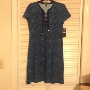 Chaps short sleeve dress